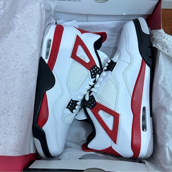 Jordan 4 Retro Red Cement Size 11 - Picture 10 of 10